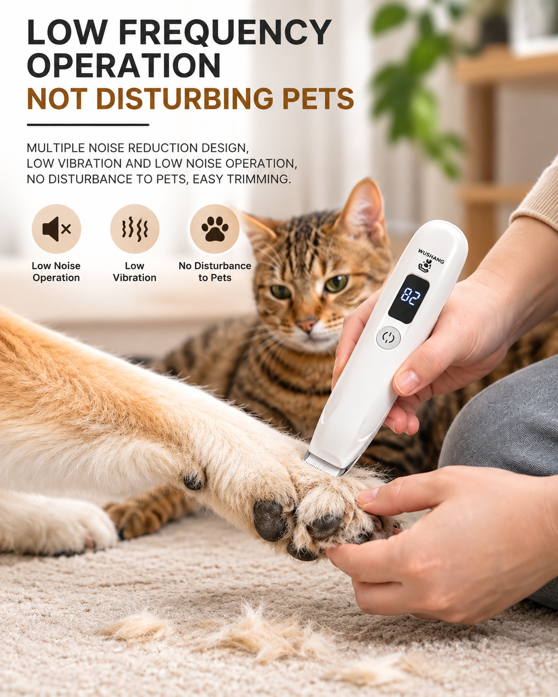 Pet Paw Trimmer — Precision Grooming for Cats & Dogs